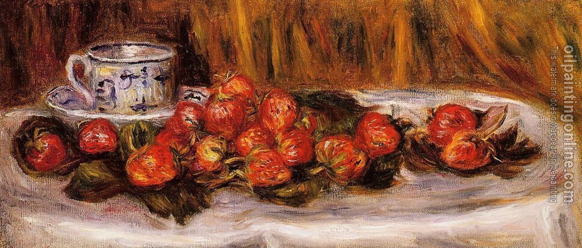 Renoir, Pierre Auguste - Still Life with Strawberries